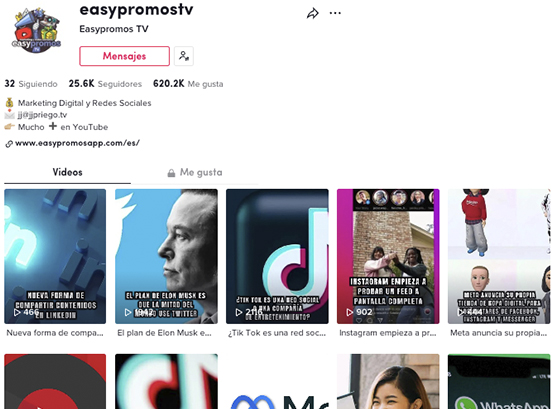 TikTok Easypromos TV